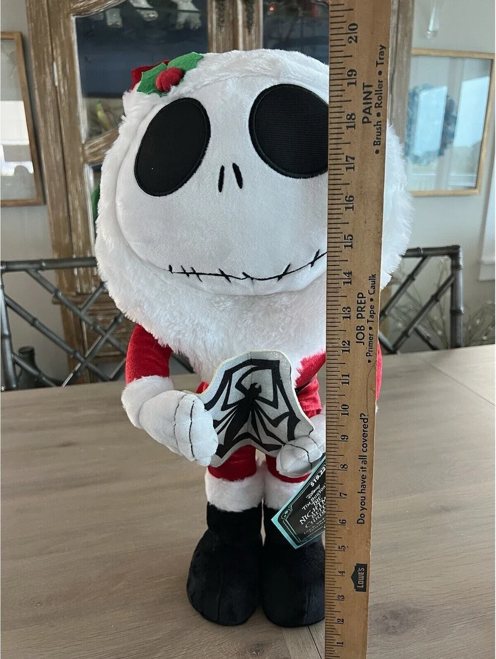 Disney Nightmare Before Christmas JACK SKELLINGTON Holiday Greeter 20-22”